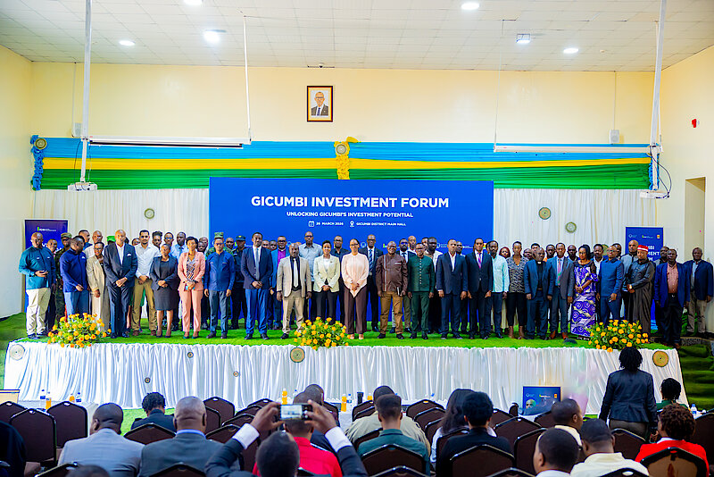 Group Photo for Gicumbi Investment Forum