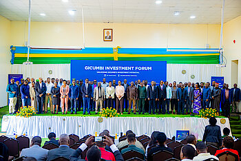 Group Photo for Gicumbi Investment Forum