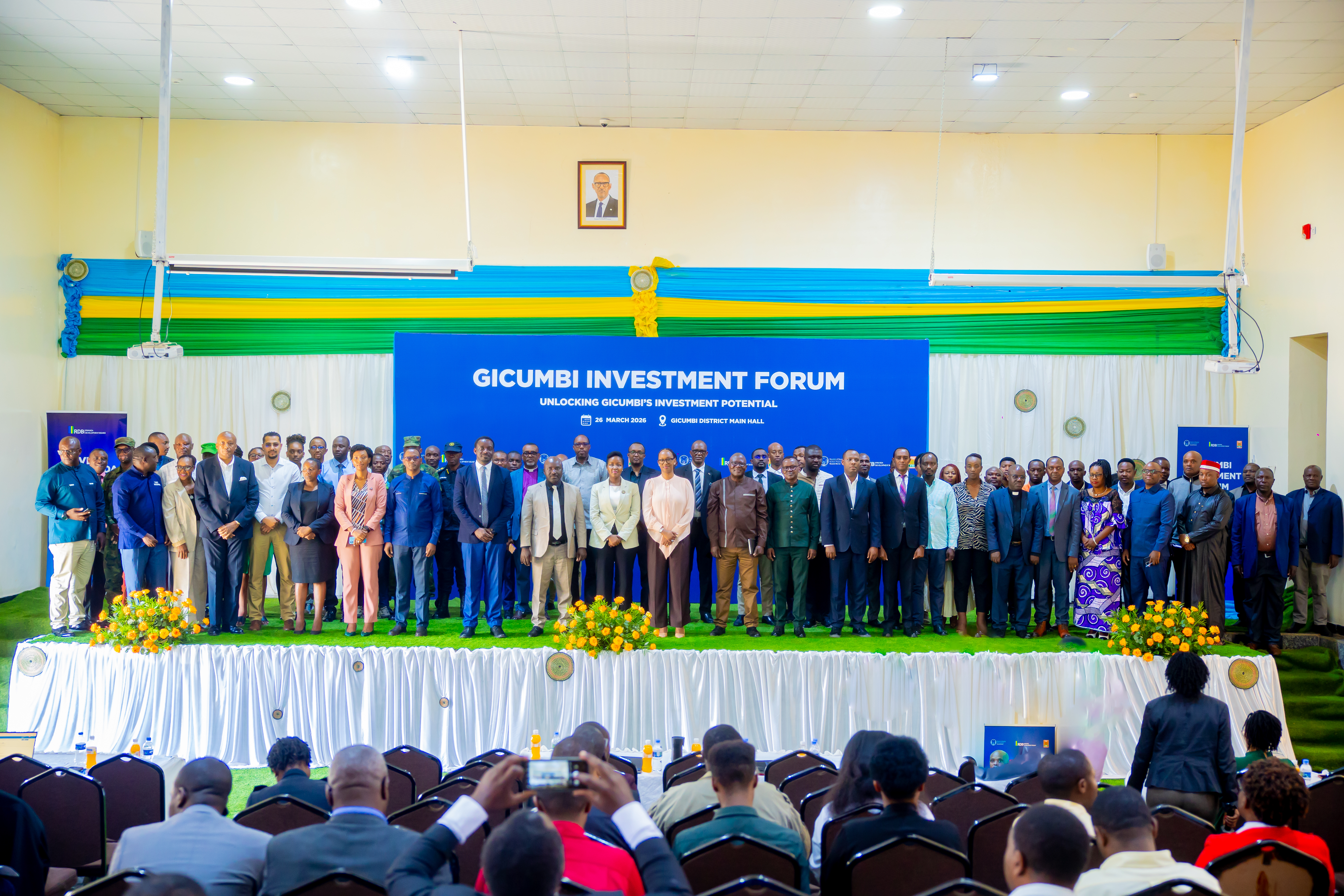 Group Photo for Gicumbi Investment Forum
